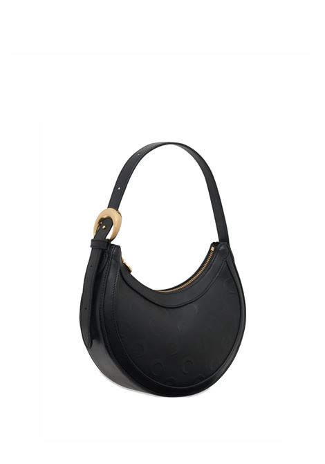 borsa moon canvas eclips mini donna nera MARINE SERRE | WBA002ARWOV0040BK99